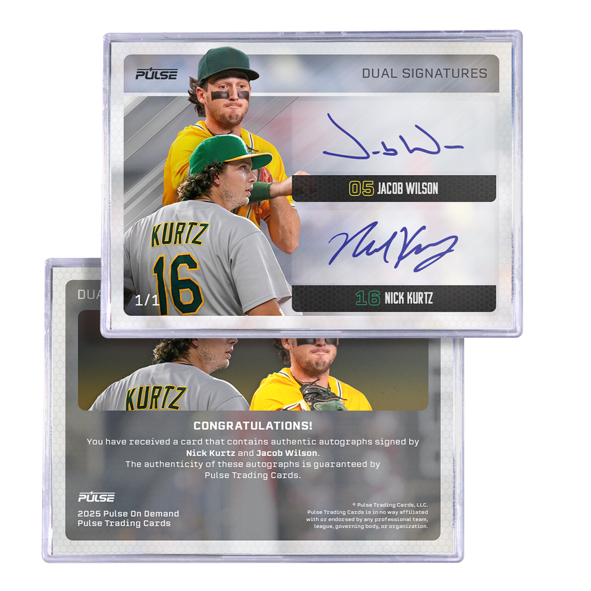 2025 Pulse Baseball Dual Signature Edition (6 Autographed Cards Per Box)