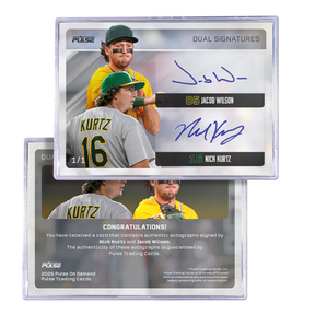 2025 Pulse Baseball Dual Signature Edition (6 Autographed Cards Per Box)