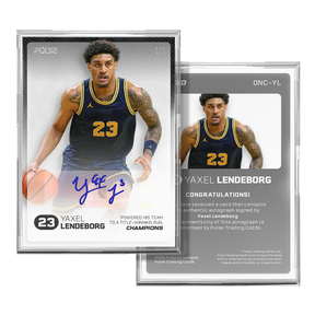 2026 Pulse On Demand 3 Card Champions Card Set - Yaxel Lendeborg, Morez Johnson Jr. + Exclusive Dual Autographed Card