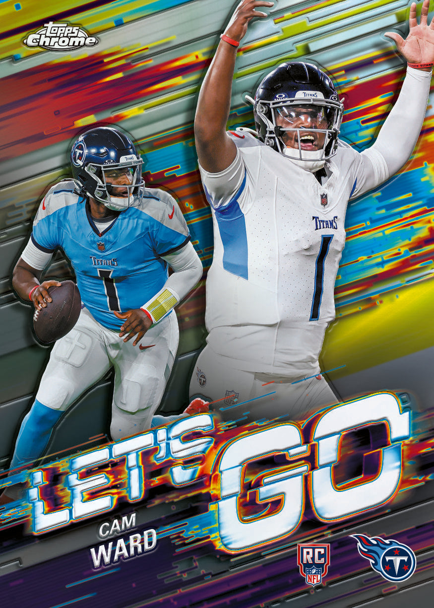 2025 Topps Chrome Football Hobby Box 12-Box Case