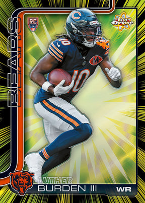2025 Topps Chrome Football Hobby Box 12-Box Case