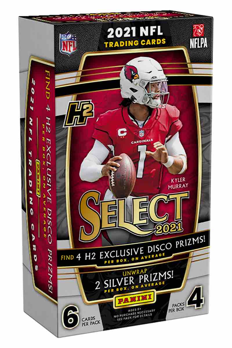 2021 Panini Select Football Hobby Hybrid H2 Box