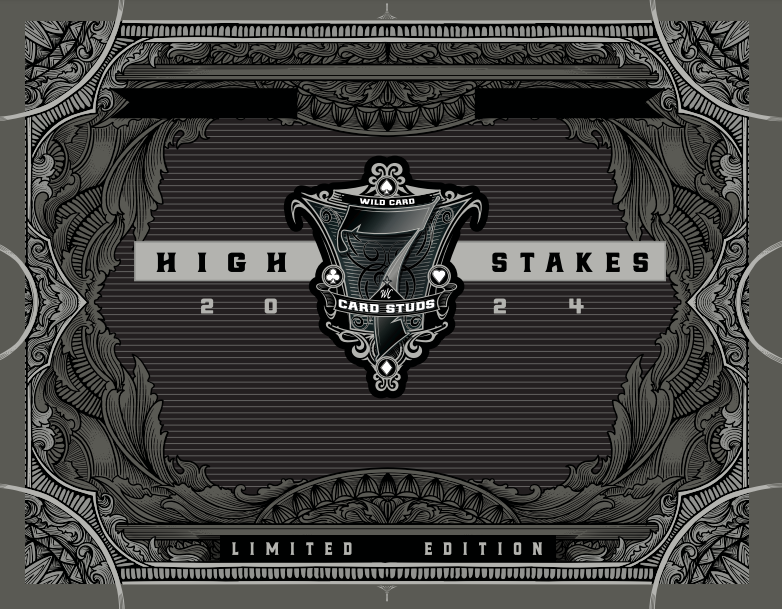 2024 Wild Card 7 Card Studs High Stakes Football Edition Box