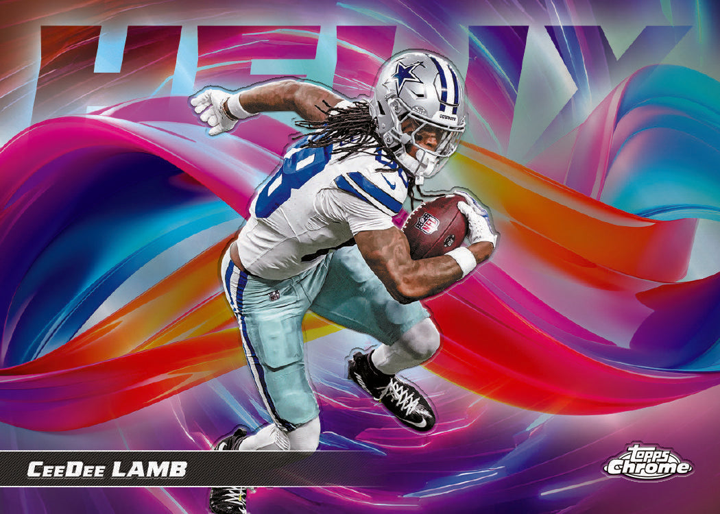 2025 Topps Chrome Football Hobby Box 12-Box Case