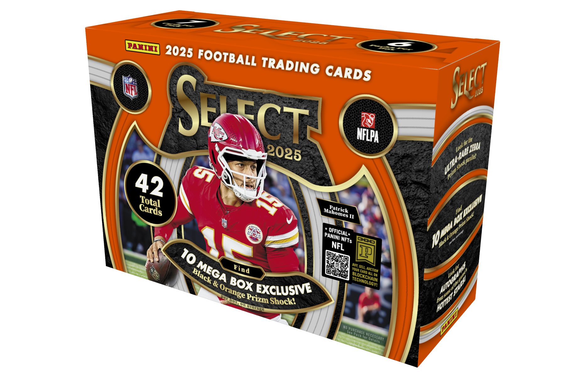 2025 Panini Select Football Hobby Mega Box