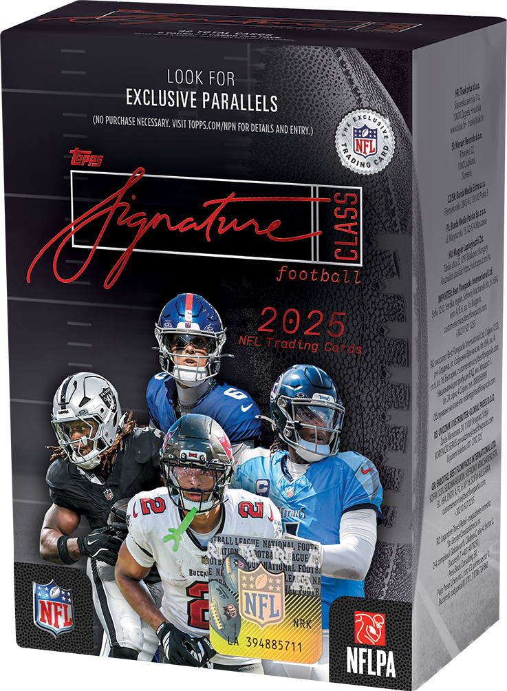 2025 Topps Signature Class Football Value Box
