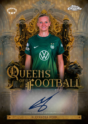 2025/26 Topps UEFA Women's Champions League Chrome Soccer Hobby Box