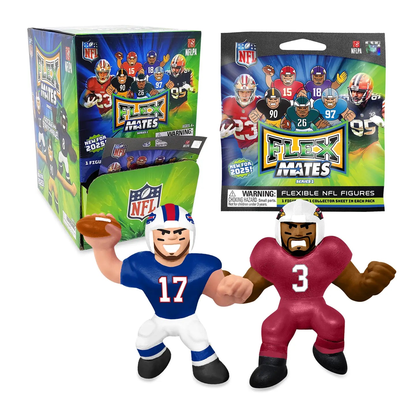 2025 NFL FlexMates Foil Bag Pack