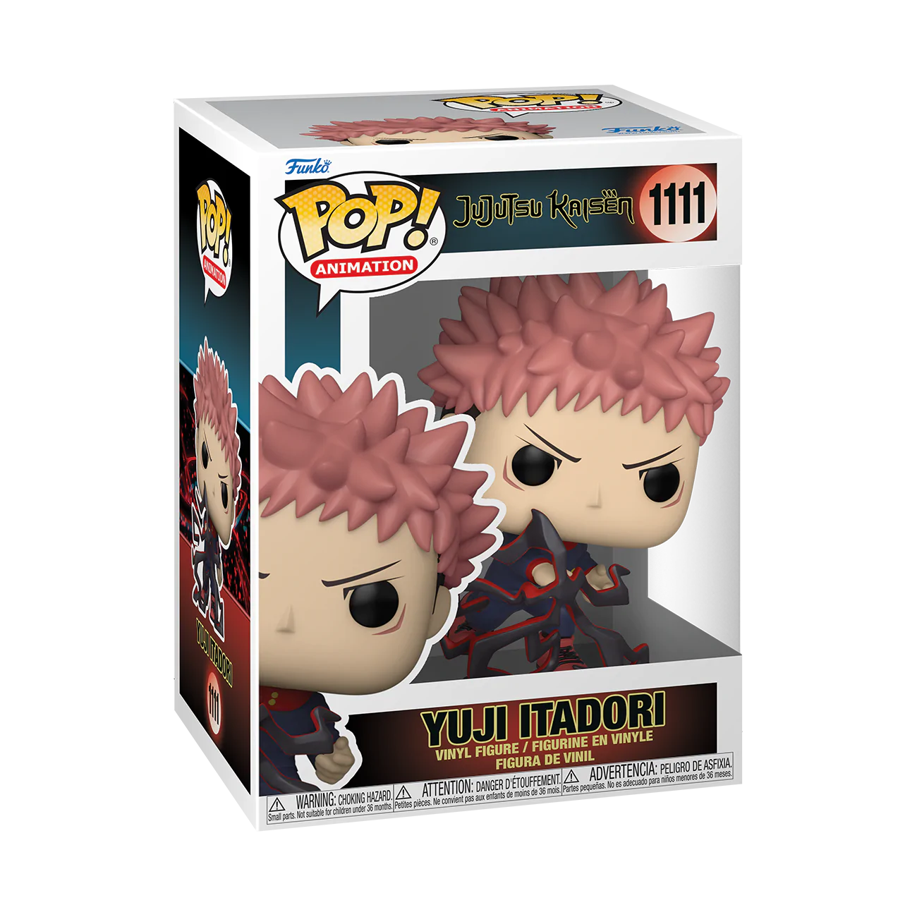Yuji Itadori Funko Pop Jujutsu Kaisen 1111 W/ Protector