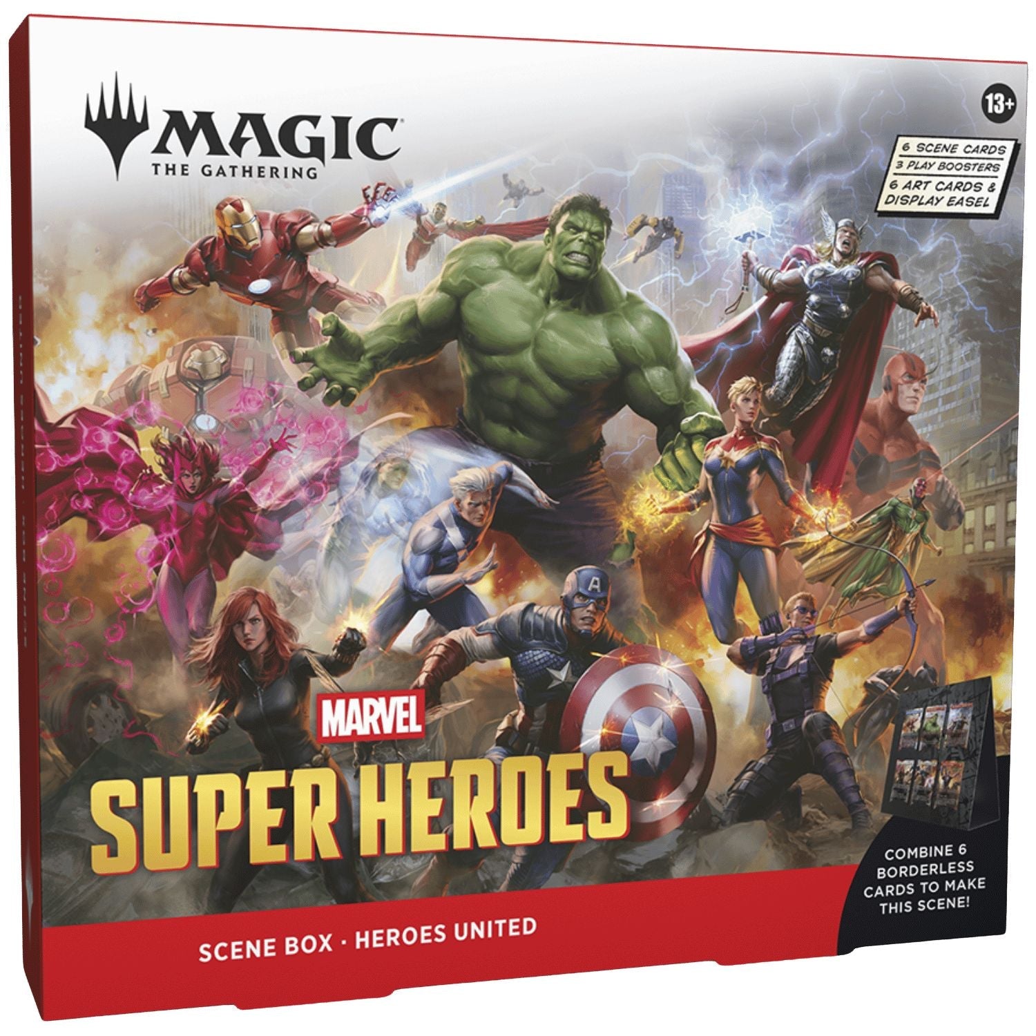 Magic the Gathering: Marvel Super Heroes Scene Box (Set of 2)
