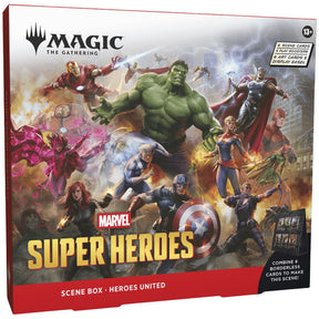 Magic the Gathering: Marvel Super Heroes Scene Box (Set of 2)