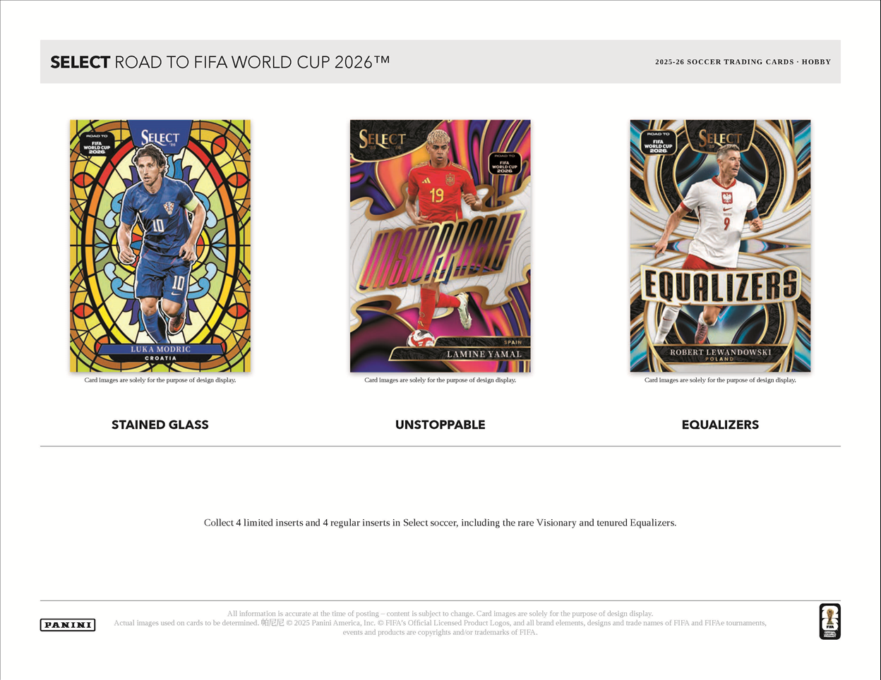 2025-26 Panini Select Road to FIFA World Cup Hobby Box