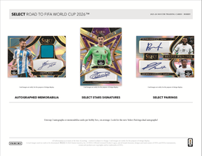 2025-26 Panini Select Road to FIFA World Cup Hobby Box