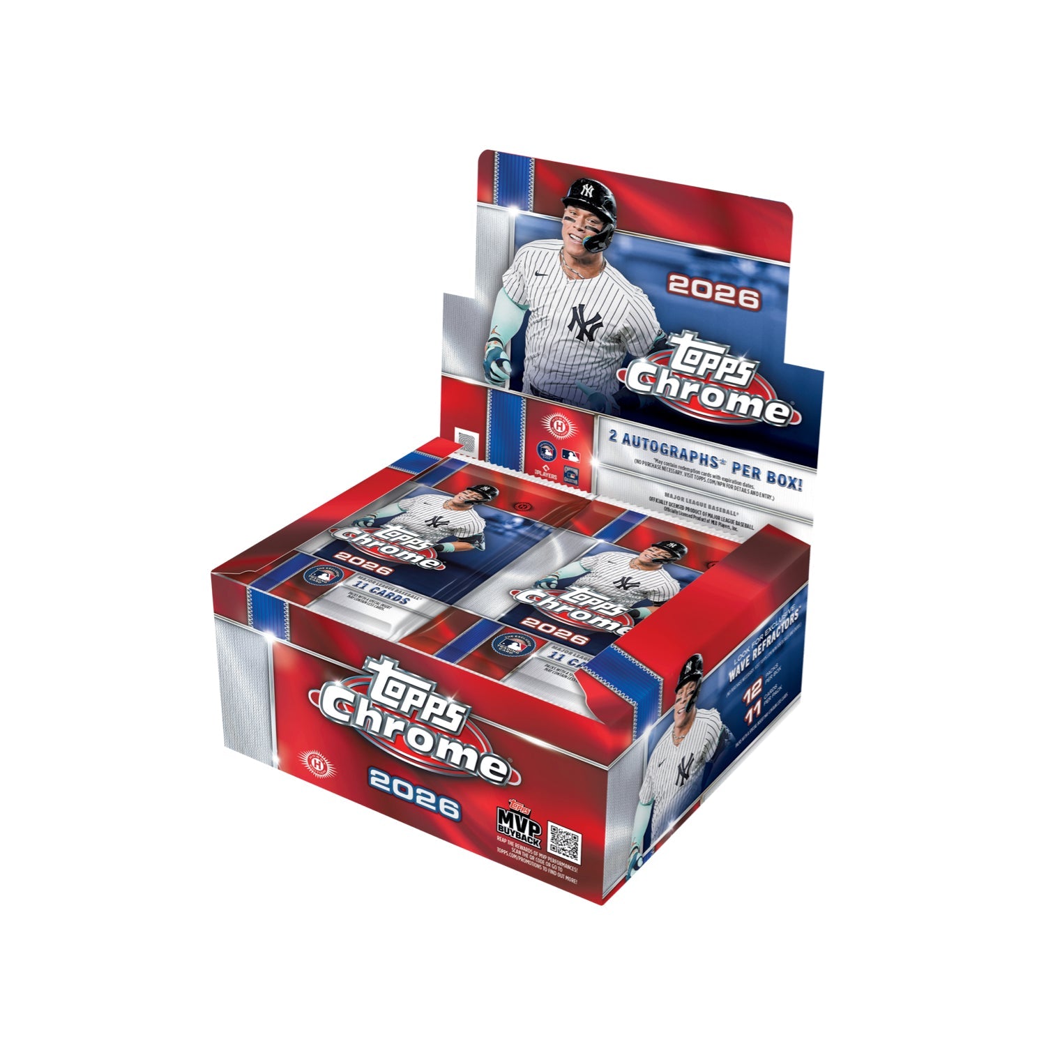2026 Topps Chrome Baseball Jumbo Box PREORDER 7/22