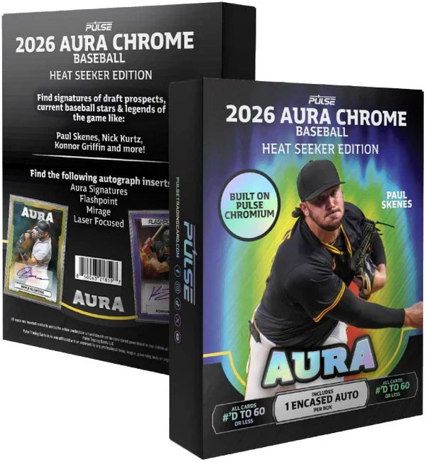 2026 Pulse Aura Chrome Baseball Heat Seeker Box *PRESALE*