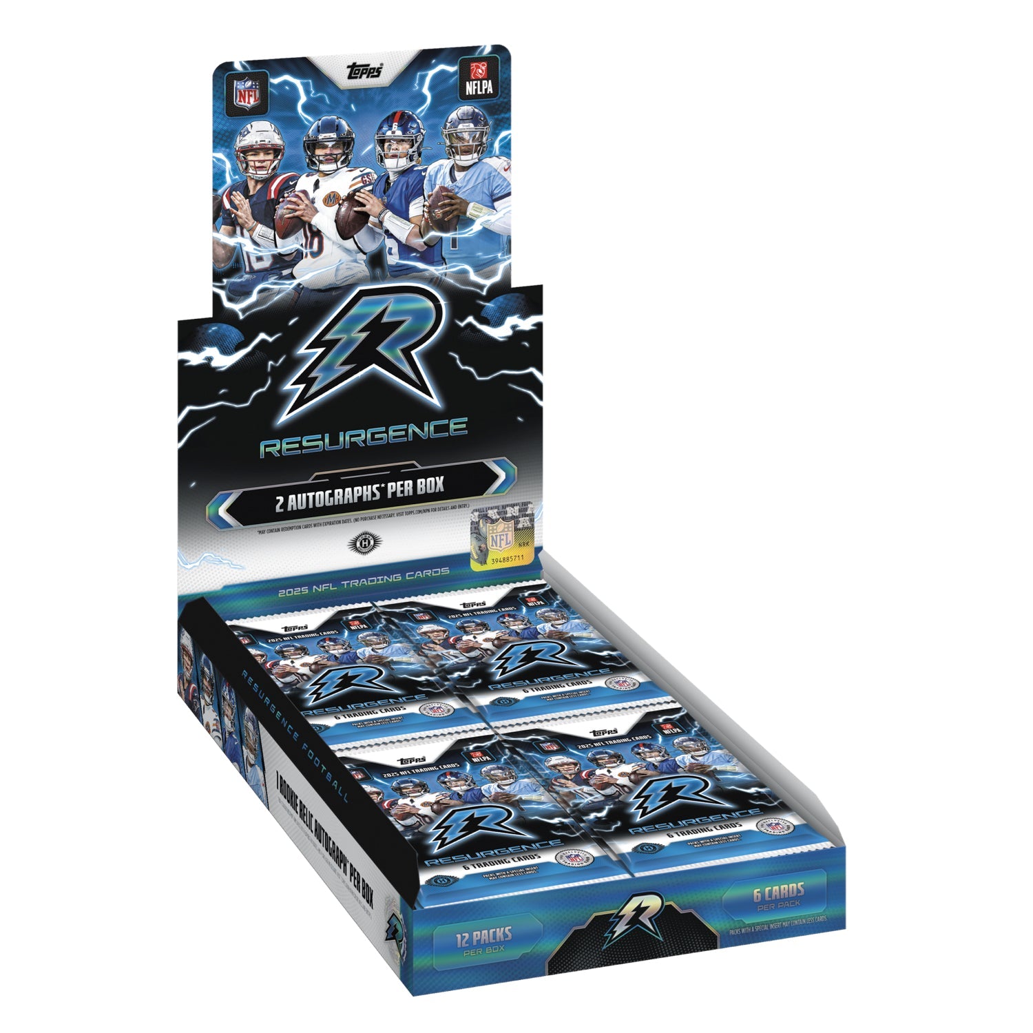 2025 Topps Resurgence Football Hobby Box PREORDER 7/31