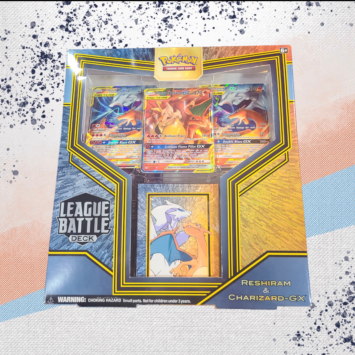 Pokemon League Reshiram & Charizard GX Battle Deck