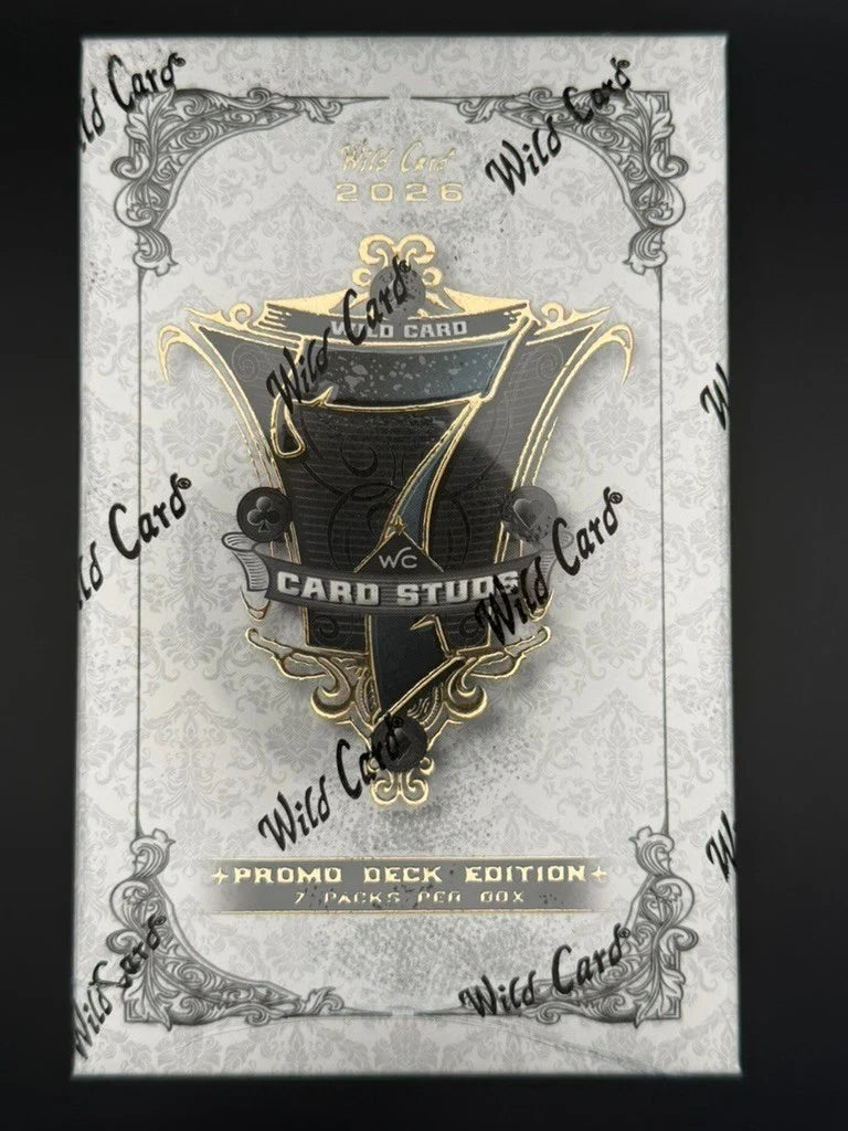 2026 Wild Card 7 Card Studs Promo Deck Edition Box