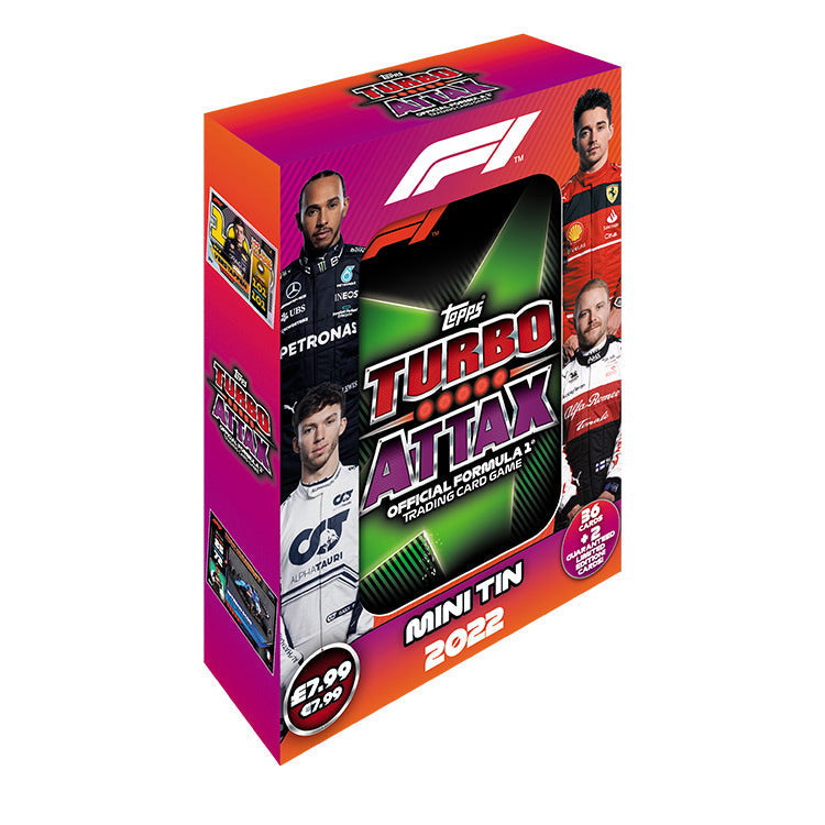 2021/22 Topps Formula 1 F1 Turbo Attax Mega Tin