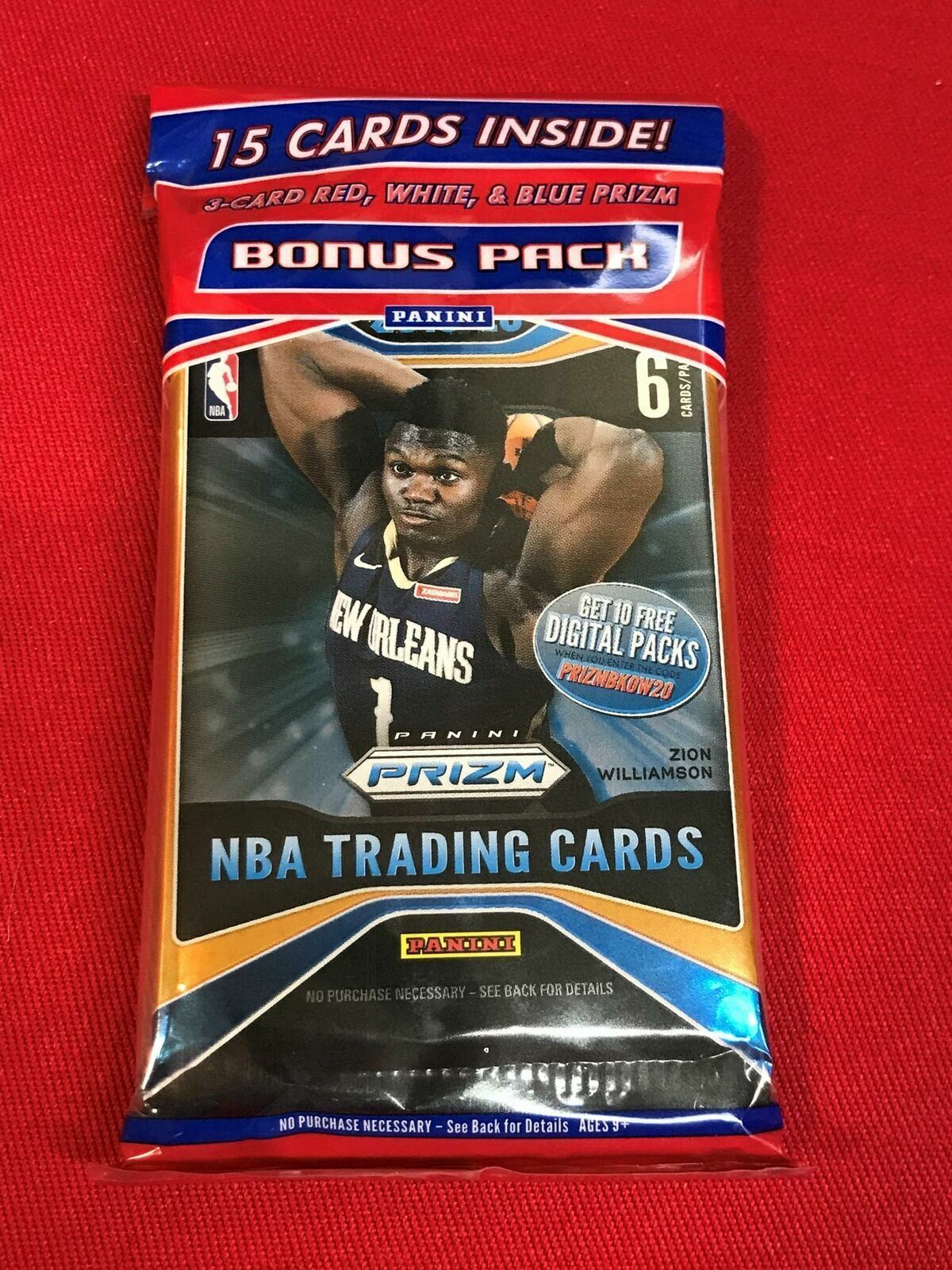 2019/20 Prizm Basketball Cello Pack