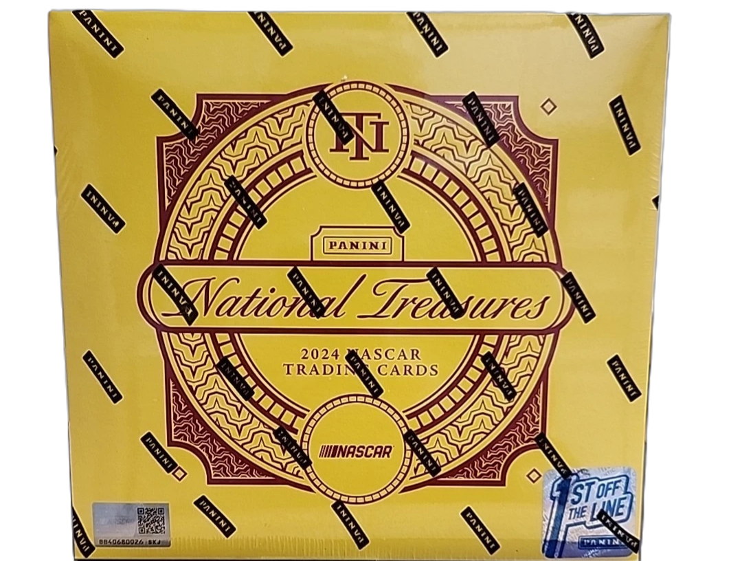 2024 Panini National Treasures Racing FOTL (First Off the Line) Hobby 4-Box Case