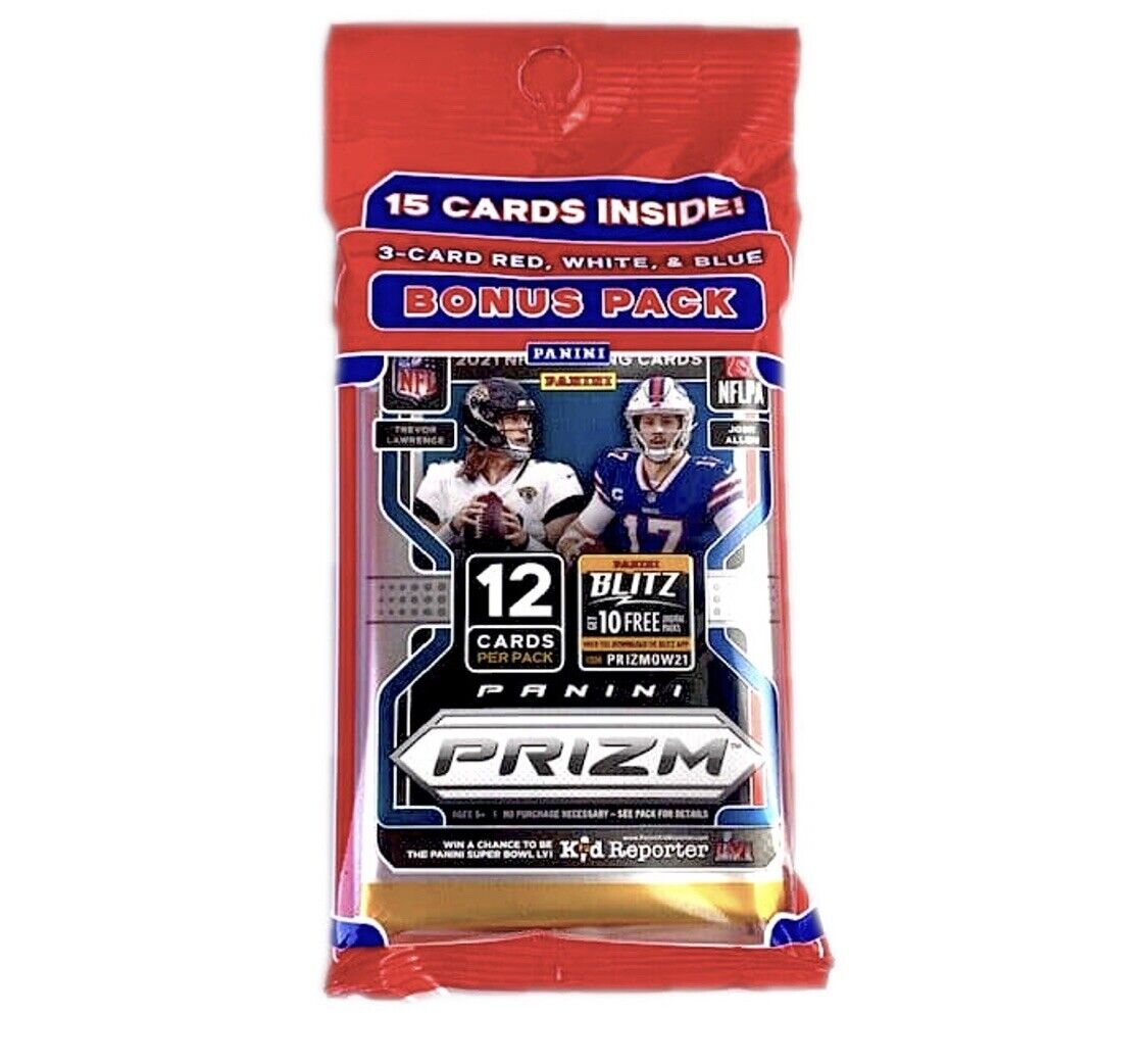 2021 Panini Prizm Football Multi-Pack - 12 Pack Lot