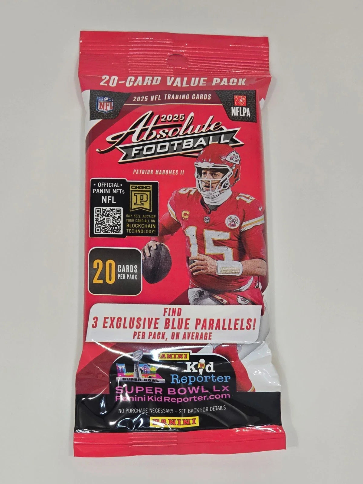 2025 Panini Absolute Football 20-Card Value Pack - Sealed