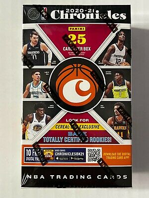 2020-21 Chronicles Basketball Cereal Box