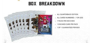 2026 Wild Card 7 Card Studs Promo Deck Edition Box