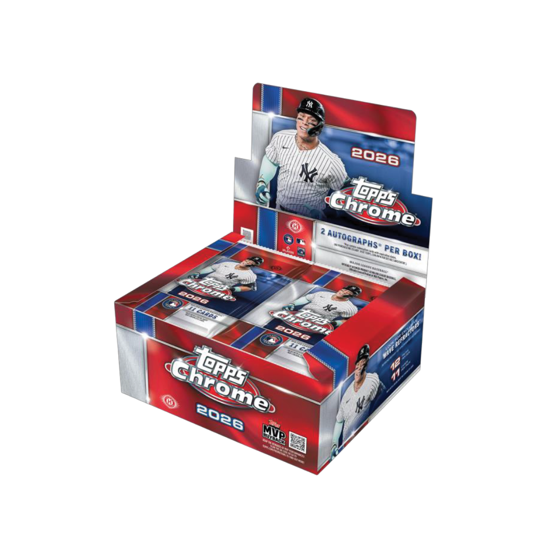 Topps Chrome Baseball 2026 Jumbo Box - Pre-Order