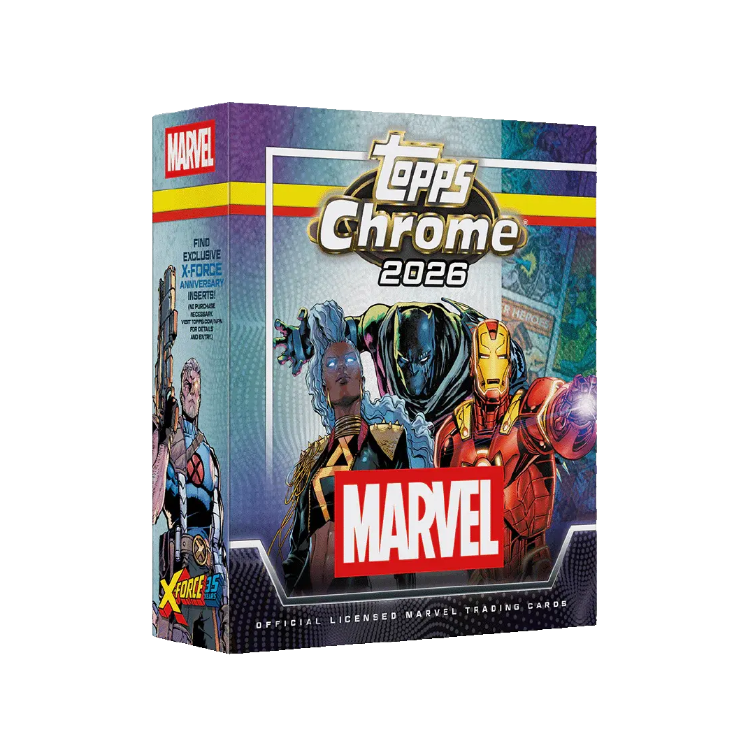 Topps Chrome Marvel Comics 2026 Mega Box