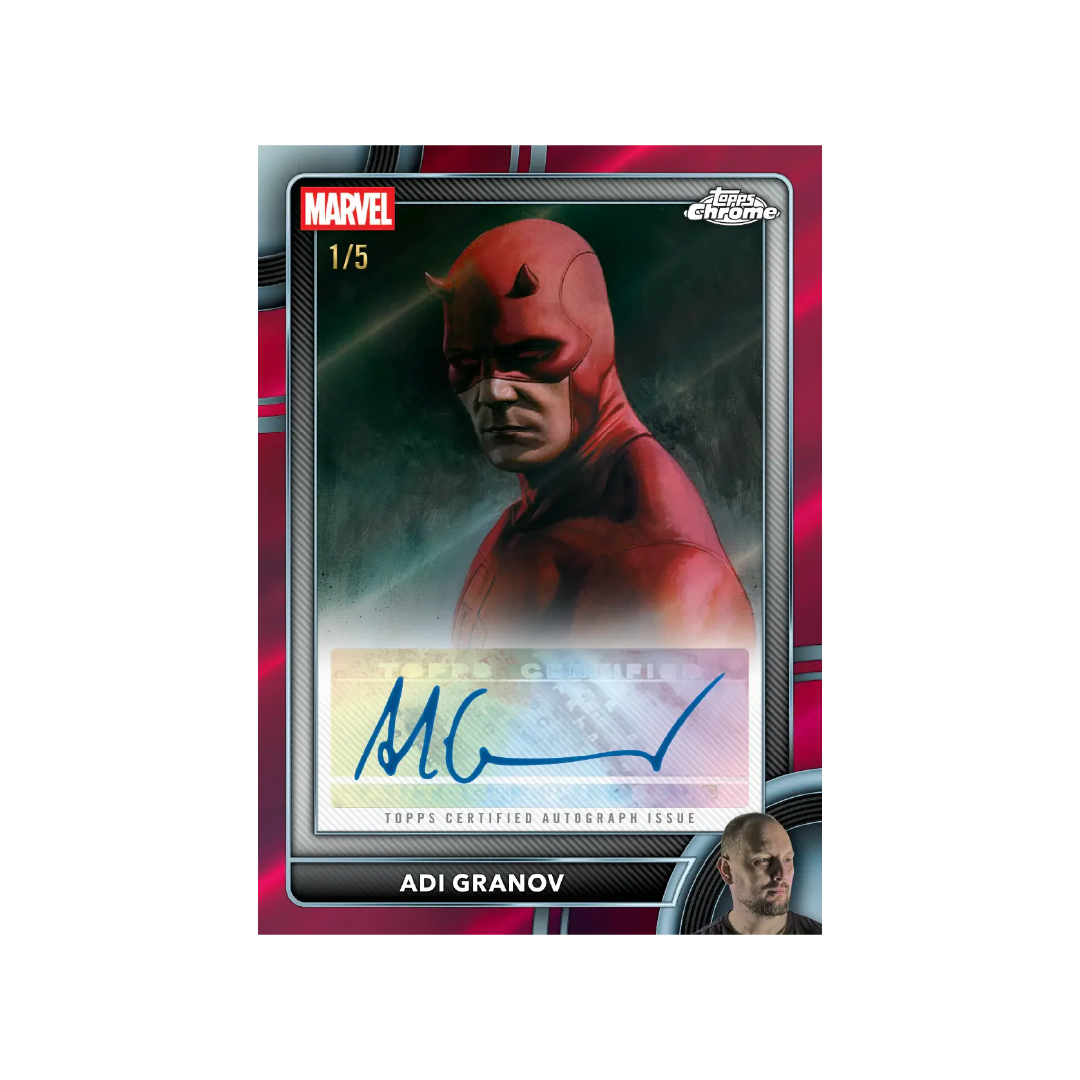 Topps Chrome Marvel Comics 2026 Mega Box