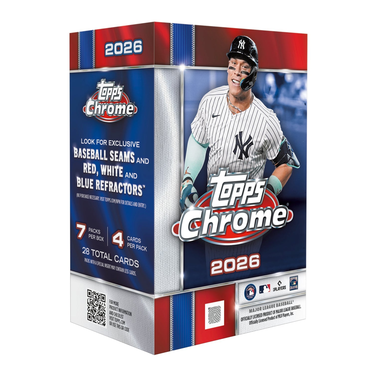 2026 Topps Chrome Baseball Value Box PREORDER 7/22
